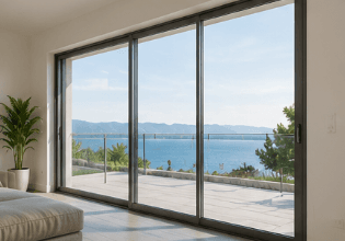 Serramenti panoramici vista mare